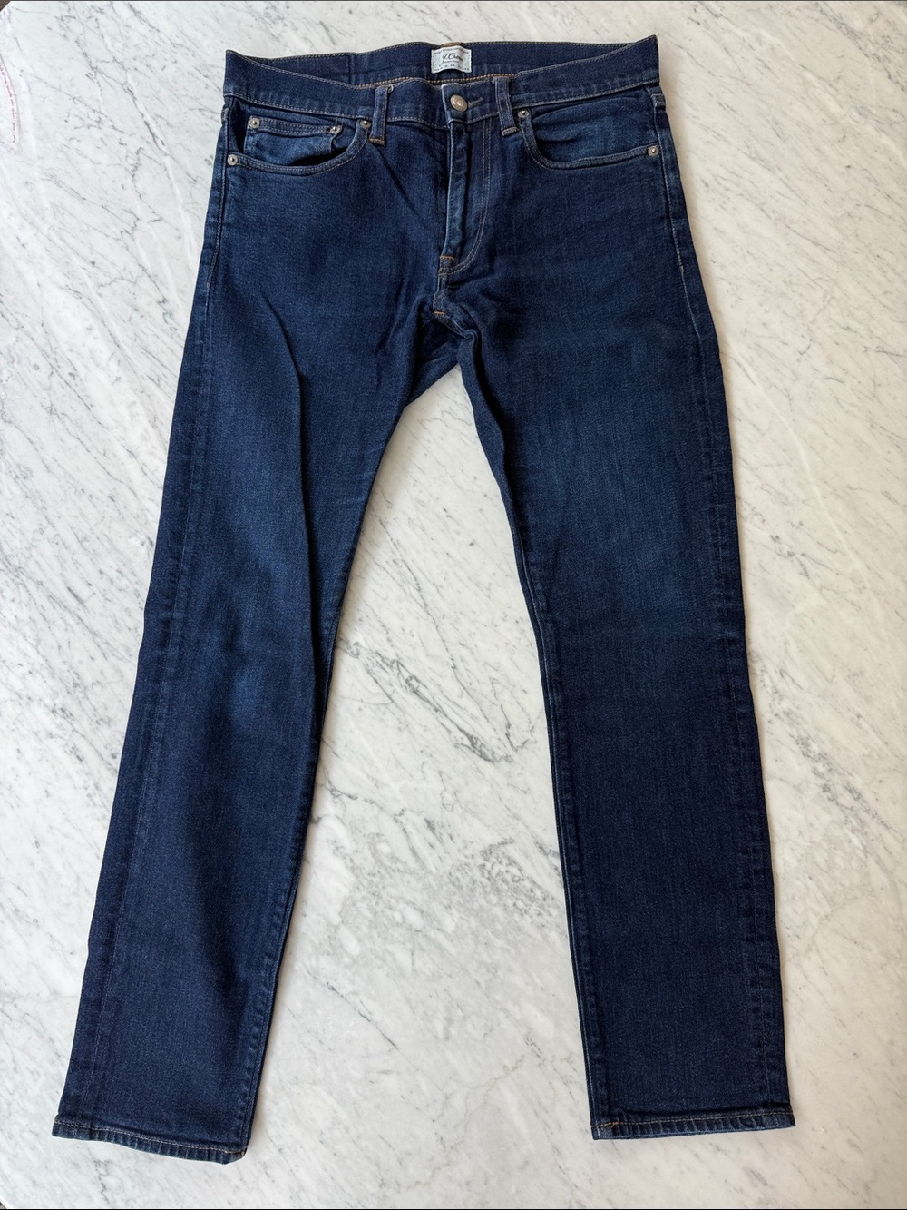 J.Crew 250 Skinny Jeans Men’s 32x30 Kurabo Japanese Stretch Denim Dark Wash
